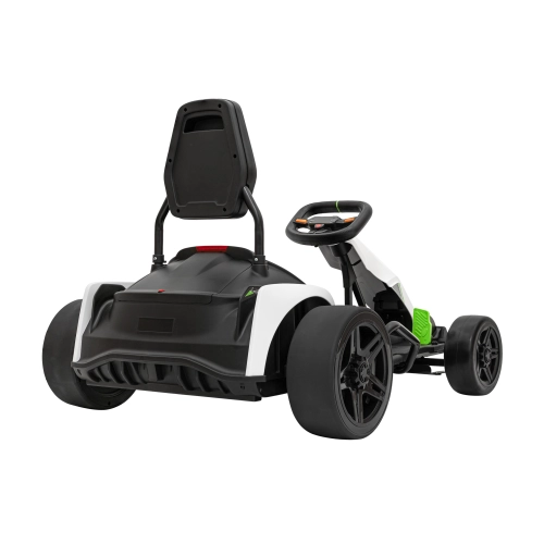 Gokart Fast 3 Drift na akumulator dla dzieci Biały Drift BDM0933